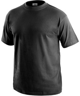 CXS tričko Daniel krátký rukáv čierne