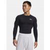 Pánske tričko Under Armour HG Armour Comp LS Čierna 3XL