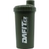 Dafit Šejker 700 ml army, biele logo