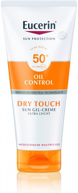 Eucerin Sun Oil Control Dry Touch gél-krém na opaľovanie SPF30 200 ml