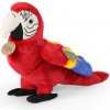 Rappa Plyšový papagáj červený Ara Arakanga 24 cm ECO-FRIENDLY