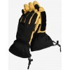 Turistické rukavice La Sportiva Alpine Guide Leather Gloves - black/cedar