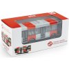 Rappa 241107 Kovový autobus PID Praha červená 8 cm