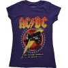 AC/DC tričko For Those About To Rock '81 Fialová