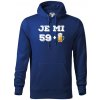 Je mi 60 pivo - Mikina pánska Cape s kapucňou - L ( Kráľovská modrá )
