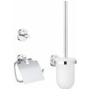 Grohe Essentials súprava príslušenstva 3v1 StarLight Chrome 40407001