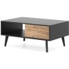 Piaski Konferenčný stolík WILLOW L104 | dub artisan/čierna