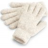 Beechfield Pletené rukavice B387 Almond Marl one size