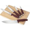 Berlingerhaus Súprava nožov s doskou 6 ks Leonardo Collection