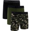 Under Armour Perf Cotton Nov 6in 3 Pack - Green/Marine OD Green/Castlerock - men´s XXL