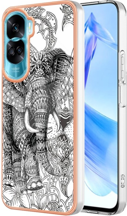 Púzdro PROTEMIO 63330 IMD ART Ochranný kryt Honor 90 Lite 5G ELEPHANT