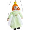 Drevená marioneta Princezná, 14 cm