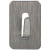háček samolep.obdél.2,5x3,5cm nerez (4ks)