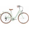 bicykel KENZEL SIGNORA ROYAL 6SPD perleť pistáciová / hnedá