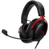 HyperX Cloud III čierno-červená / Herné slúchadlá / mikrofón / ANC / 3.5 mm Jack / USB (727A9AA)