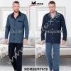 Hotberg(M-Max) Pánske pyžamo Norbert670 2-tm.modrá L