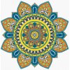 Zuty – Maľovanie Podľa Čísel – Mandala V, 80 × 100 cm, Plátno + Rám 8596530069232