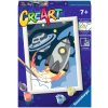 Maľovanie podľa čísel Ravensburger 236190 CreArt Vesmírna raketa (4005556236190)
