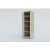 Casarredo OFFICE 3 rohový kancelársky regál, dub sonoma