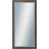 DANTIK - Zrkadlo v rámu, rozmer s rámom 50x100 cm z lišty AMALFI čierna (3118)