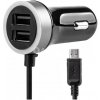 Nabíjačka do auta 12/24V Micro + 2x USB 2.4A PCH PRO-01