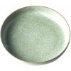 MIJ Dezertný tanier GREEN FADE 20 cm, vysoký okraj