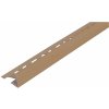 Arcansas Ochranný profil OPENROUND PVC bahama béžový 10 x 21,5 x 2500 mm