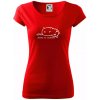 Dnes to nedávam - Dámske tričko Pure - 2XL ( Červená )