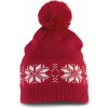 Zimná čiapka Fair isle beanie (Vianočná čapica s potlačou, na vianoce, vločka, s potlačou, vanoce)