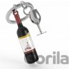 Prívesok na kľúče MTM Fľaša vína a pohár