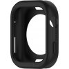 Silikónové puzdro na hodinky Apple Watch 40 mm (séria 4/5/6/SE) - čierne