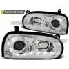 Tuning-tec PREDNÉ SVETLOMETY DAYLIGHT CHROME pasujú na VW GOLF 3 09.91-08.97