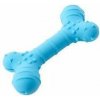 Hračka pes BUSTER Flex Bone, modrá 16cm