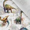 Takoy Bavlna premium Takoy dino akvarel-NT-3073