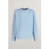 Gant Shield Cotton Slub C-neck Calming Blue