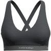 Športová podprsenka Icebreaker W Mer 125 Cool-Lite Sprite Racerback Bra Veľkosť podprsenky: S / Farba: sivá
