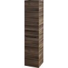 Kúpeľňová skrinka vysoká Drevojas Oskar orech 35x154,5x35,2 cm