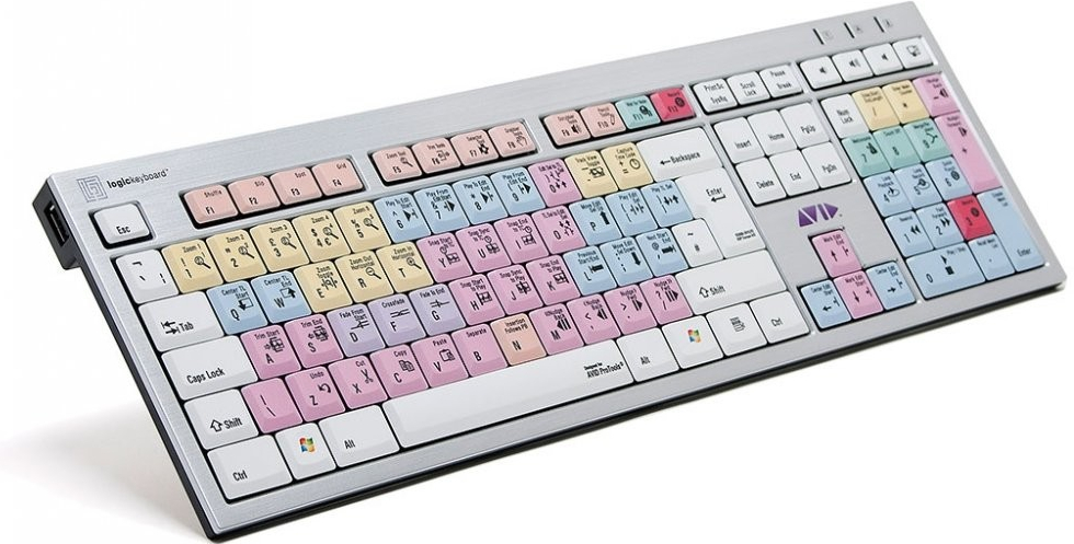 Logickeyboard AVID Pro Tools Slim Line (PC)