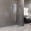 Mereo Novea sprchovací kút, 90 x 90 x 200 cm, chróm ALU, sklo číre 6 mm, EC CK70101Z