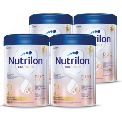 NUTRILON 2 Profutura Duobiotik pokračovacie dojčenské mlieko 4 x 800 g