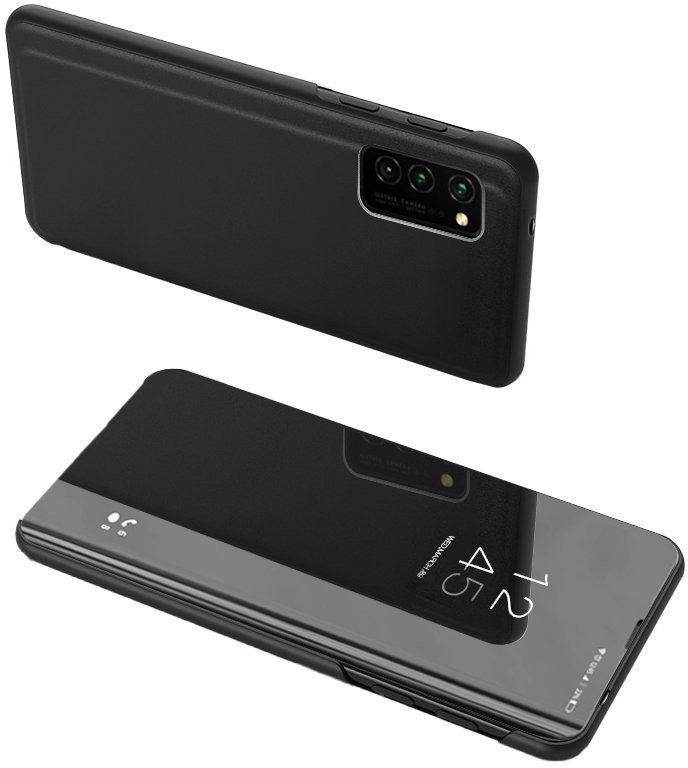 Púzdro Beweare Clear View neoriginálne Samsung Galaxy A52 / A52 5G / A52s 5G čierne