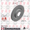 Brzdový kotúč ZIMMERMANN 380.2116.52