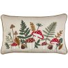 Bavlnený dekoračný vankúš 30x50 cm Embroidery Woodland – Catherine Lansfield
