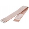 FIXED Nylon Sporty Strap with Quick Release 20mm for smartwatch, rose gold FIXNST2-20MM-ROGD