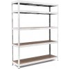 Trestles RH Regál 1800 x 1400 x 500 mm 5 políc pozink