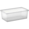 AB Line 21182KS úložný box C-box XS priehľadný 34x19x12 cm 6 l