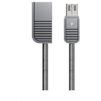 Remax RC-088m micro USB, 1m, stříbrný