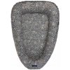 Bavlnené detské hniezdo Zaffiro organic grey