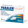 Paralen 500 SUP, čapíky 5ks