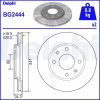 TARCZA HAM.PEUGEOT 206 BG2444